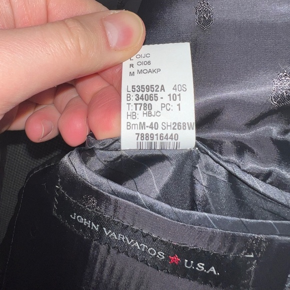 John Varvatos Star - Canadian Made Grey Blazer - 40S - 100% Wool - 80% OFF SALE! - Picture 7 of 7